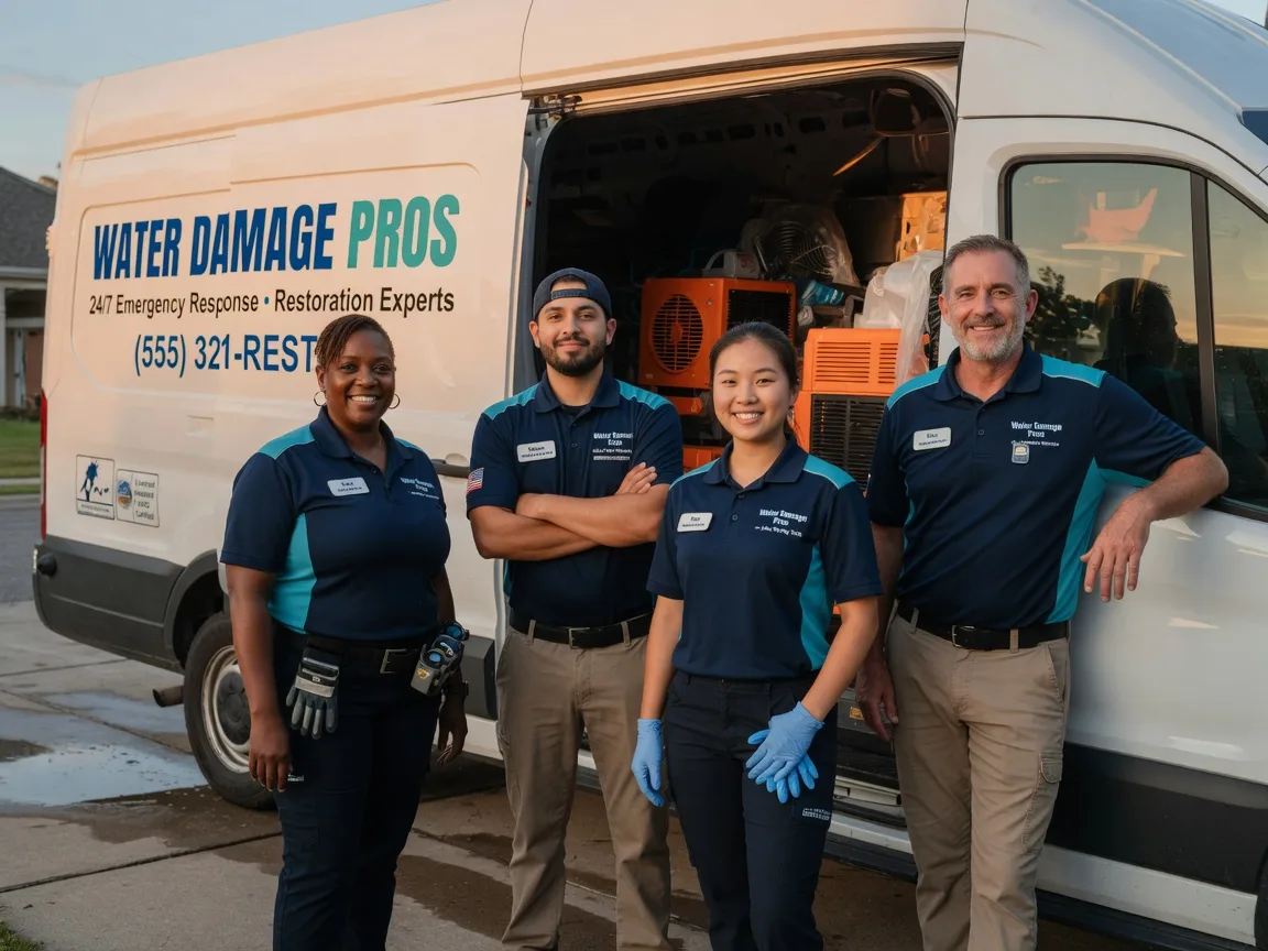 Water Damage Restoration company in Hallettsville, TX