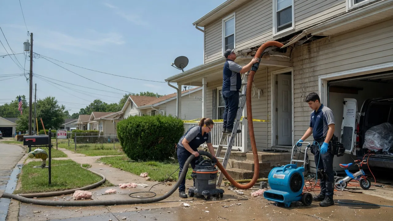 Water Damage Restoration in Hallettsville, TX near me